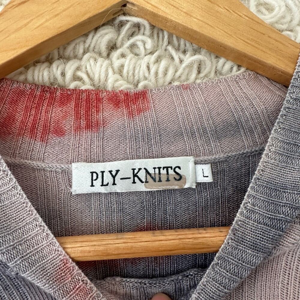 Ply Knits Blue Fukase Sweater - Picture 3 of 6